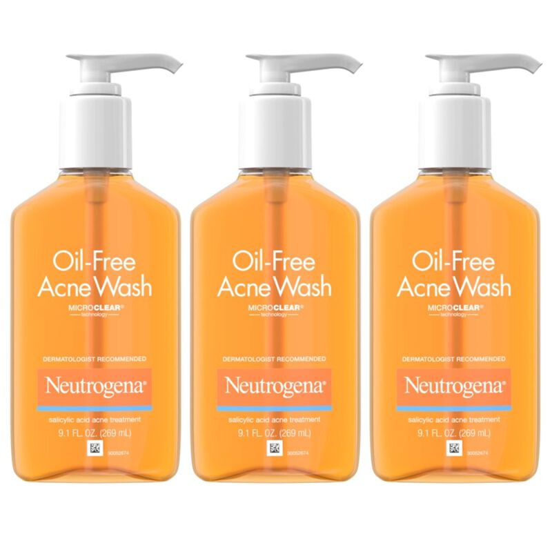 Jab&oacute;n Facial Neutrogena Sin Aceite Para Combati... image number null