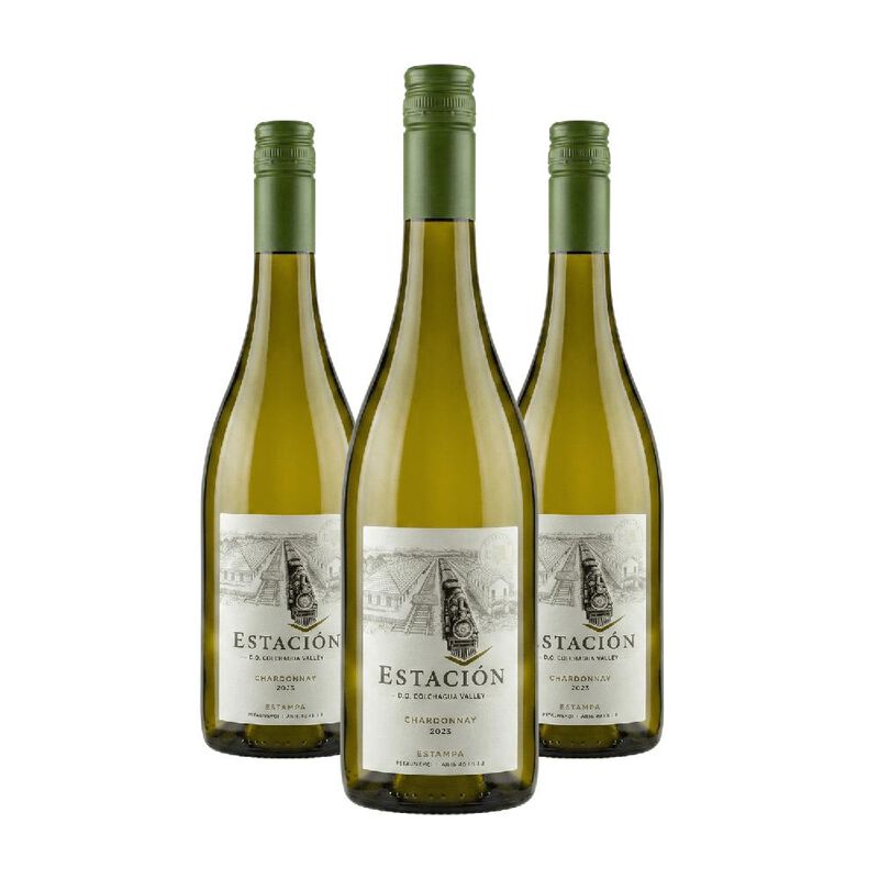 Vino Blanco Vi&ntilde;a Estampa Estacion Chardonnay 75... image number null