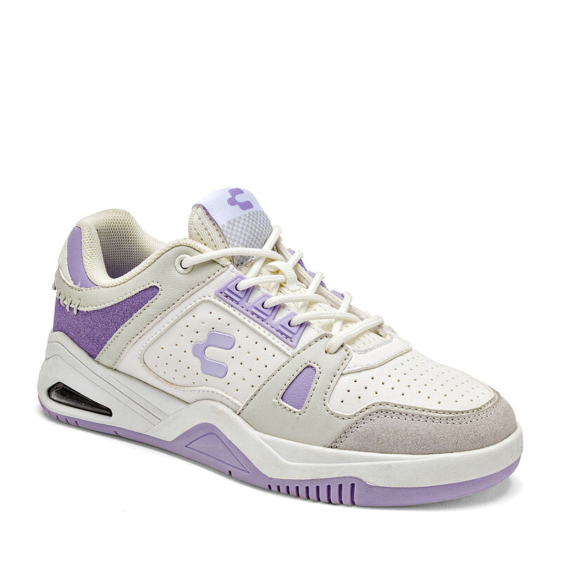 Charly Tenis urbano para mujer blanco gris lila image number null