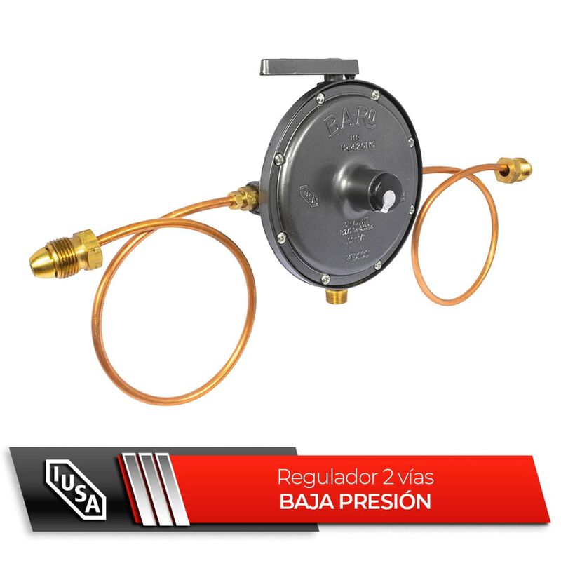 Regulador Gas L.p. Para 2 Cilindros Mod. Reg201... image number null