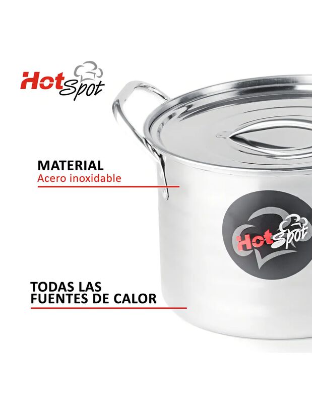 Juego De 7 Ollas Con Tapa Hot Spot Z475 Set Ace... image number null