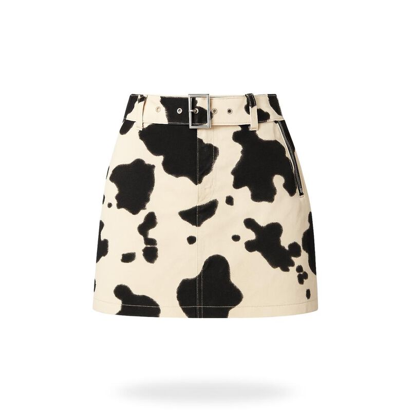 Falda short de vaca image number null