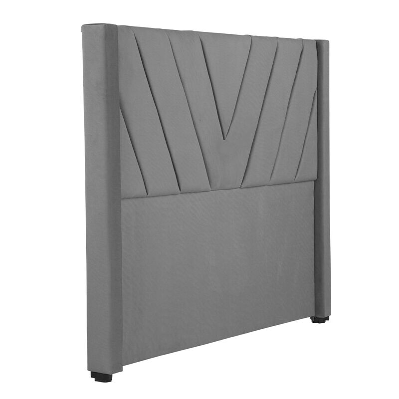 Cabecera King Size Aurora Gris image number null