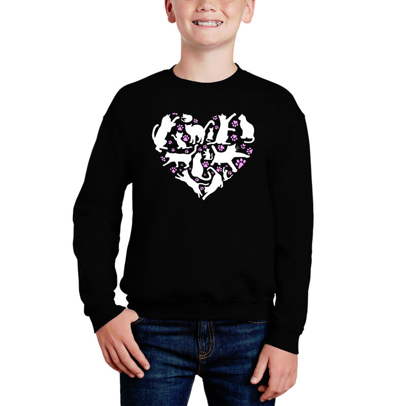 Sudadera De Cuello Redondo Word Art Para Ni&ntilde;o -... image number null