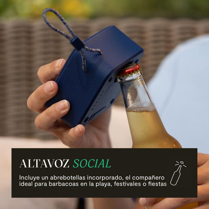 Bocina Port&aacute;til Rise Up Blue The House of Marle... image number null