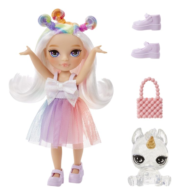 Mu&ntilde;eca Rainbow High Little Opal Raine 5.5 Con M... image number null