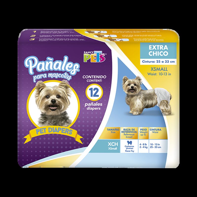 Fancy Pets Pañales Tamaño Grande Para Perro  12... image number null