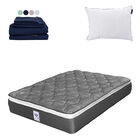 Colch&oacute;n Matrimonial Aries+Almohada One+1 juego de S&aacute;banas Softy