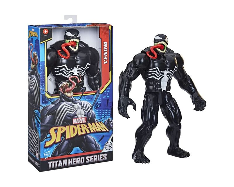 Spider Man Marvel Titan Hero Series Deluxe Veno... image number null