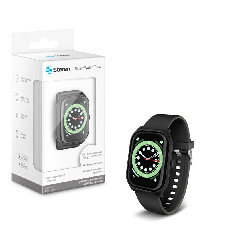Smart Watch Bluetooth Touch, 1.7", 24 mm image number null
