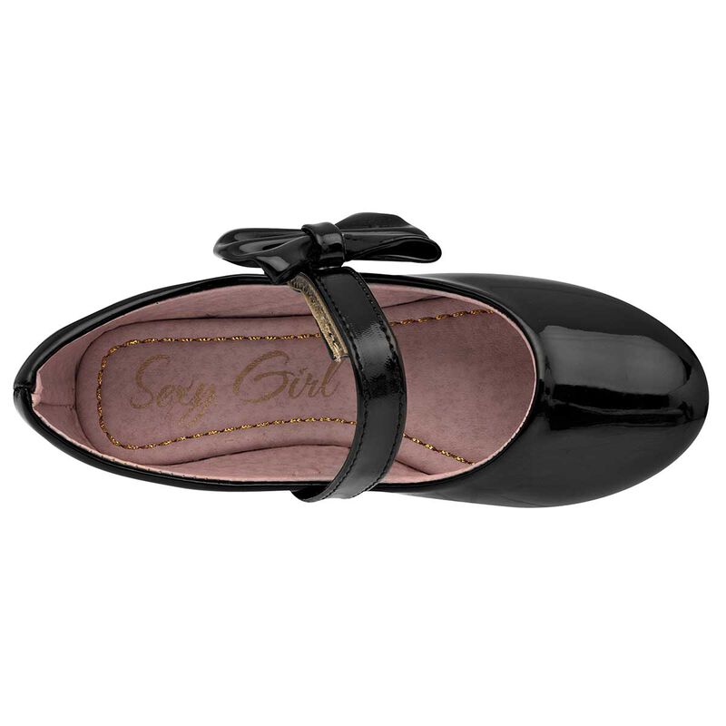 Sexy Girl Zapatitos para beb&eacute; ni&ntilde;a negro charol image number null