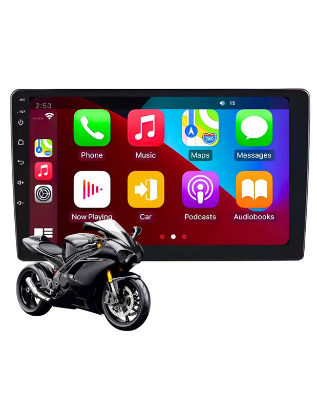 Pantalla Para Moto Knup Carplay/android Auto 5 ... image number null