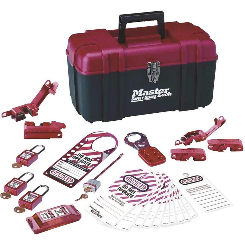 Kit De Bloqueo Grupal Lockout Tagout Master Loc... image number null