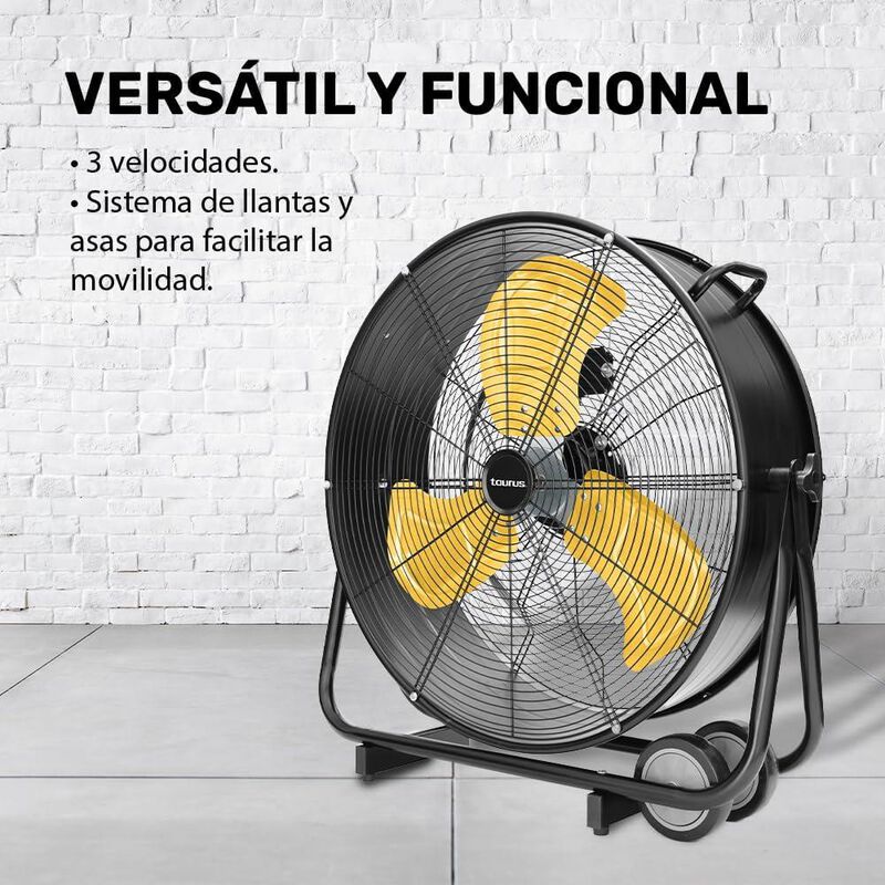 VENTILADOR INDUSTRIAL PISO TAURUS COLOSAL 24 PU... image number null