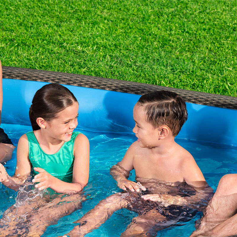 Alberca Inflable Familiar Color Café con Porta ... image number null