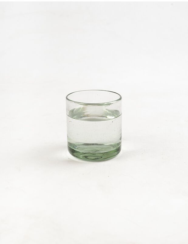 Vasos Set de 6 Vasos de Vidrio Soplado Transpar... image number null