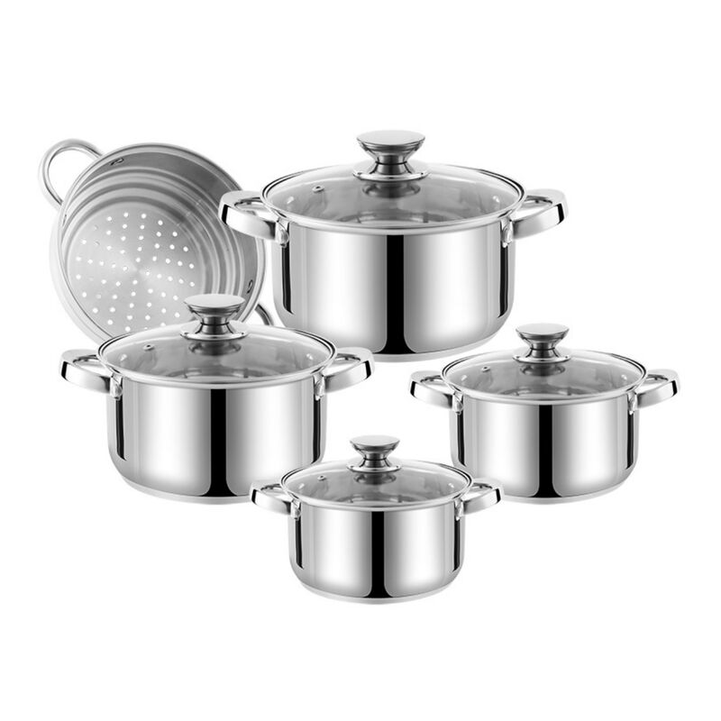 Juego De Bater&iacute;a De Cocina De Acero Inoxidable ... image number null