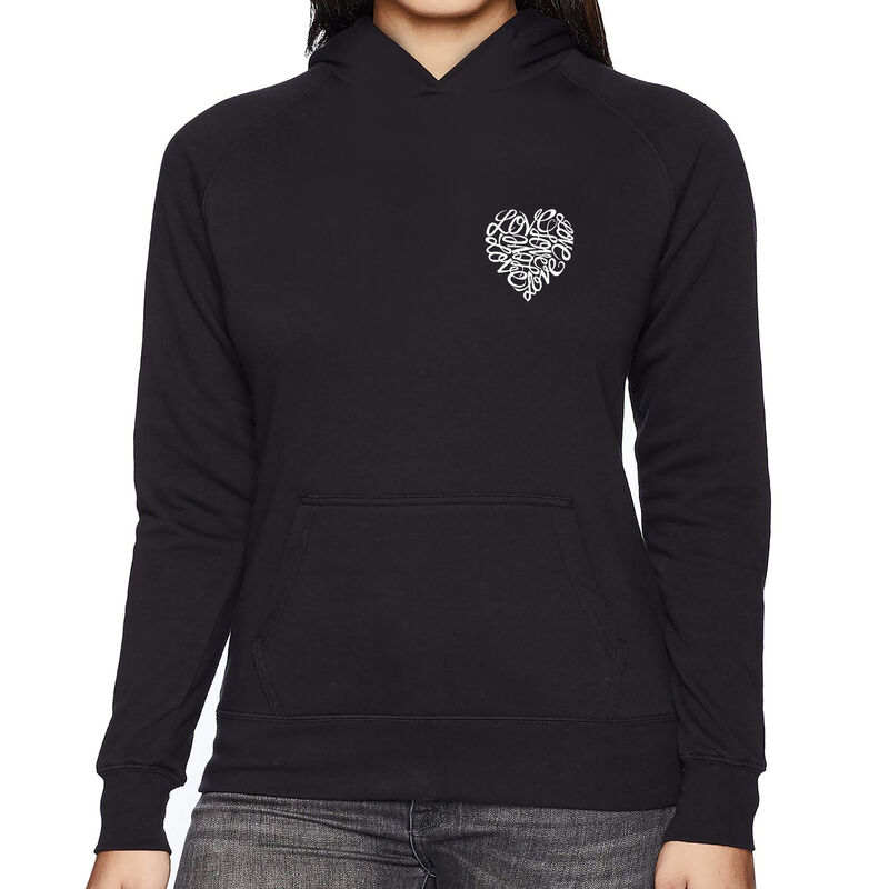 Sudadera Con Capucha Word Art Para Mujer - Cora... image number null