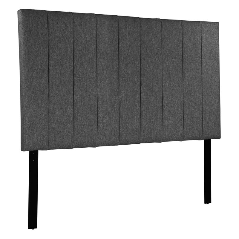 Cabecera King Size Dicasa Argos Gris Carb&oacute;n image number null