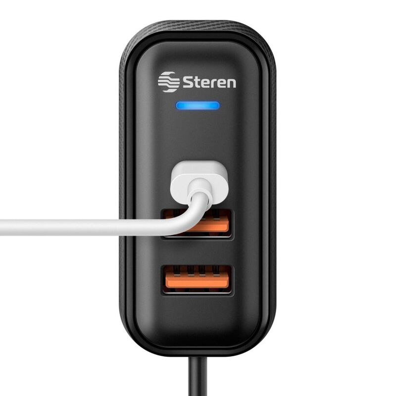 Cargador USB C PD 30 W, con extensor, para auto image number null