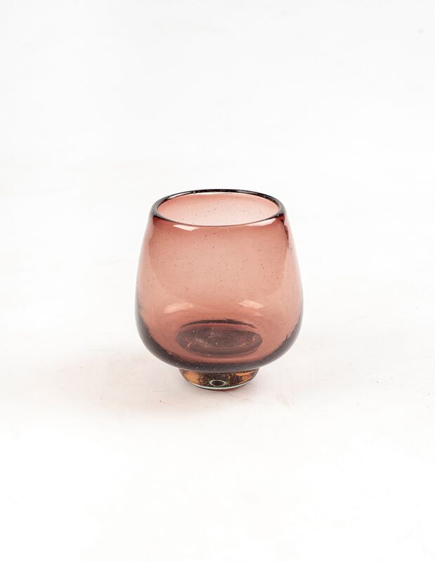 Vasos Set de 4 Vasos de Vidrio Soplado Amatista... image number null