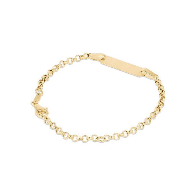 Esclava De Oro Amarillo De 14K (12+3 Cm) image number null