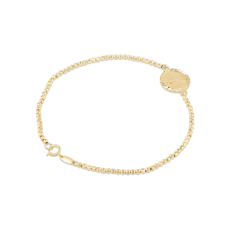 Insp&iacute;rate Con Pulsera 14k Virgen De Guadalupe |... image number null