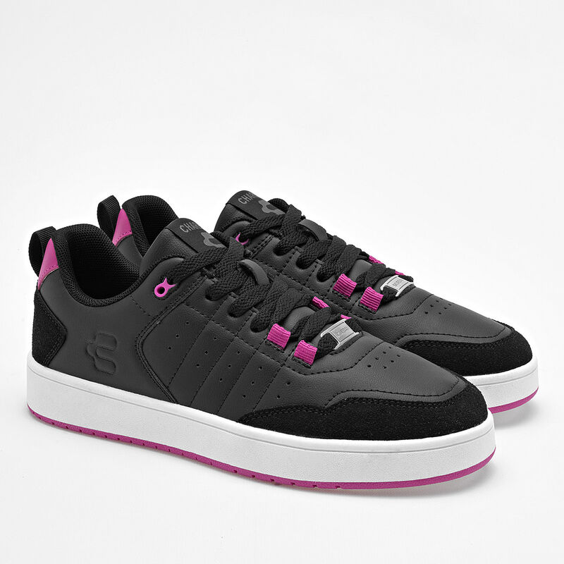 Charly Tenis Urbano para mujer negro Importado image number null