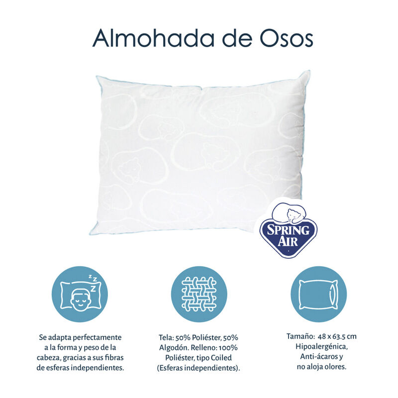 Colchón King Size Restonic Lather  + 2 Almohada... image number null