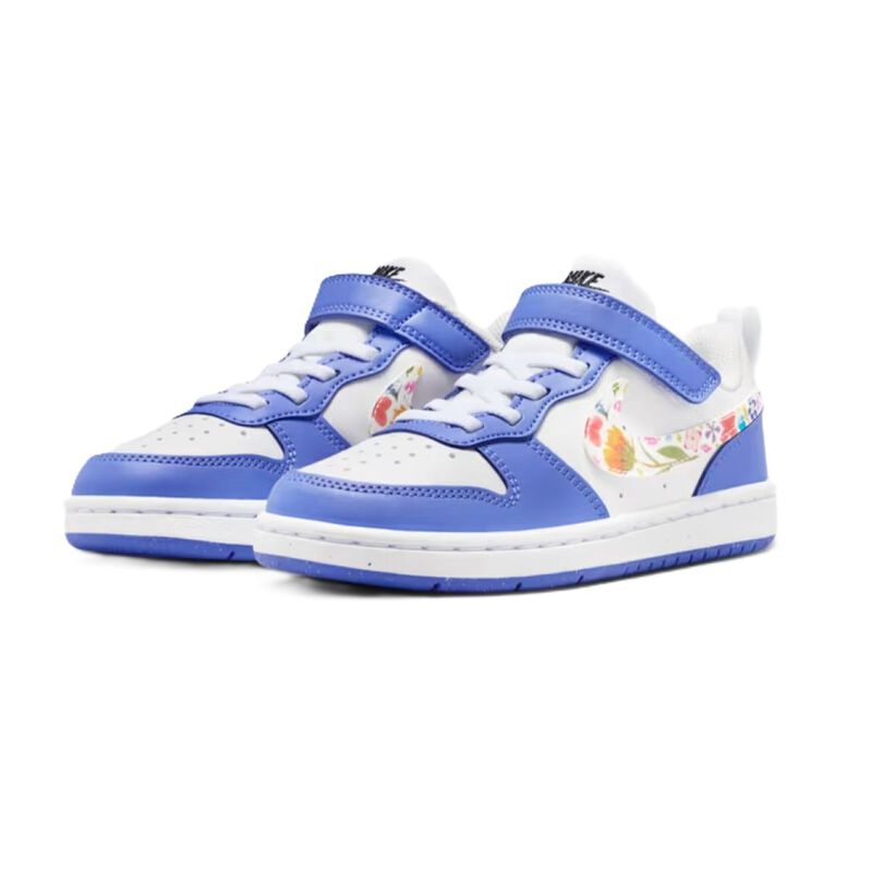 Tenis De Ni&ntilde;a Nike Borough Low Azul Iq0879-100 image number null