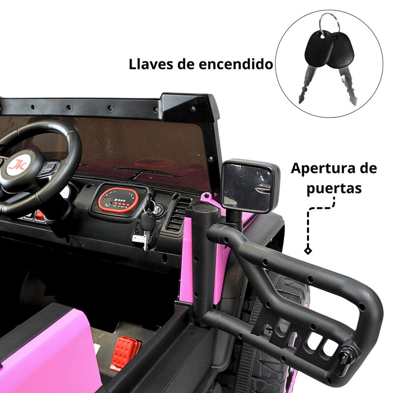 Montable Eléctrico Camioneta 4x4 para Niños Con... image number null
