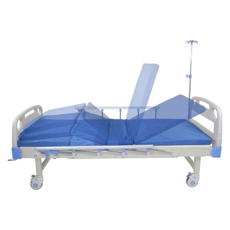 Cama de Hospital Profesional Manual Reclinable ... image number null