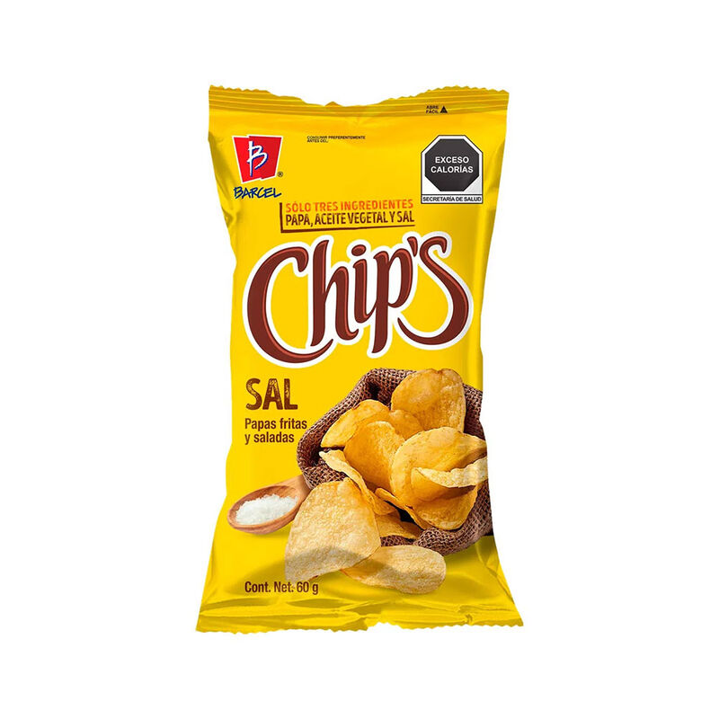 CHIPS SAL BARCEL 60GR image number null