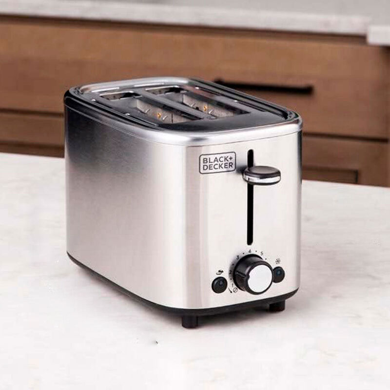 Tostadora Black+Decker de 2 Rebanadas TR0012SS image number null