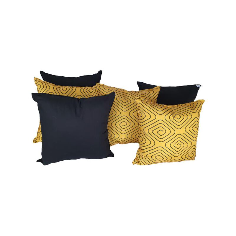 Set 6 Cojines Decorativos Premium Almoda Combin... image number null