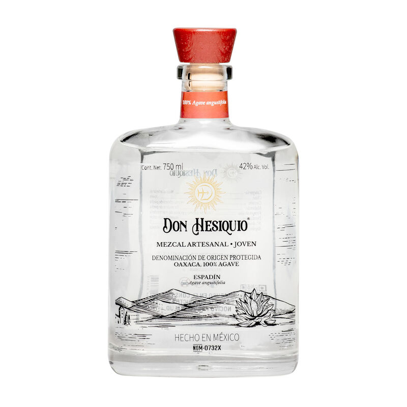 Mezcal Artesanal Don Hesiquio Espad&iacute;n 750 ml Al... image number null