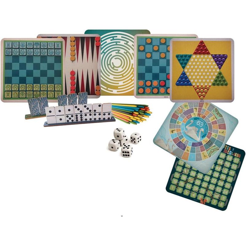 Set Multi Juegos 10 en 1 Cl&aacute;sicos Novelty image number null