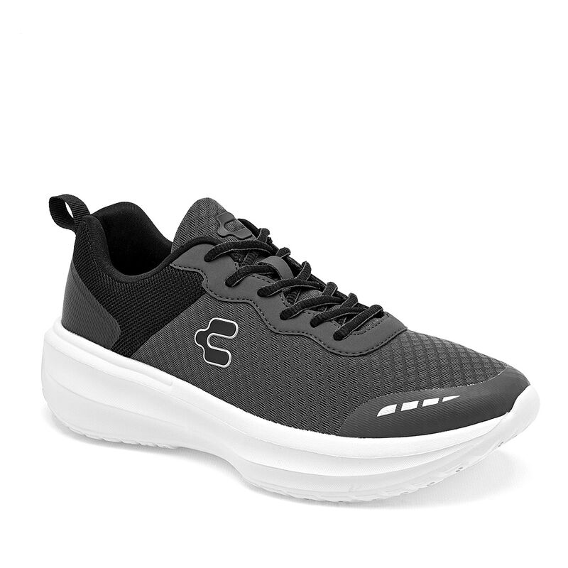 Charly Tenis deportivo para hombre gris negro image number null
