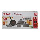 Bateria de Cocina T-Fal 5820600 Talent 8 Piezas Gris ORT4