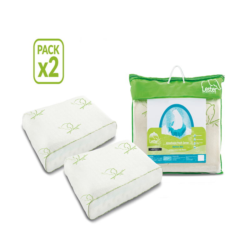Lester Contour - Paquete de 2 Almohadas Ortopéd... image number null