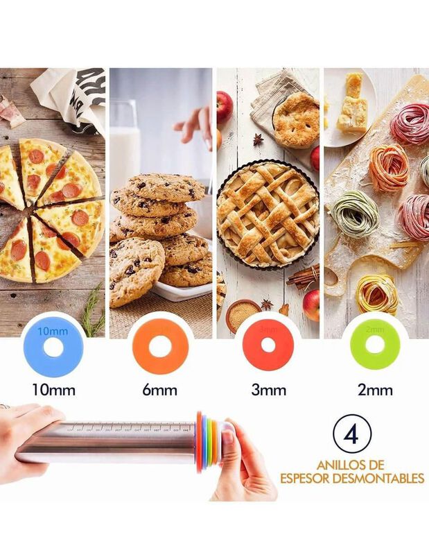 Rodillo de acero inoxidable Casa BIU image number null