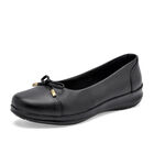 Giland Zapato de horma cómoda para mujer negro