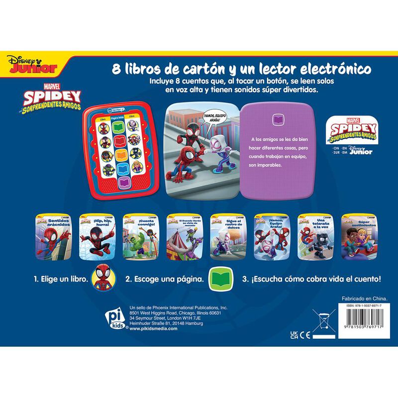 Spidey y sus Sorprendentes Amigos: Mi Lector Jr image number null
