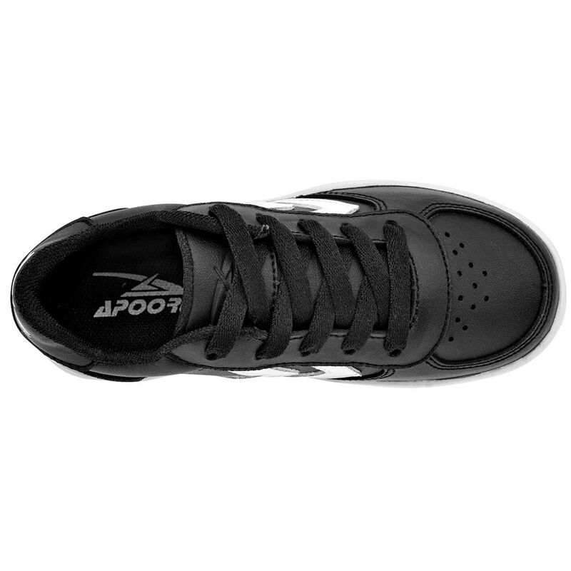 Apoort Tenis urbano para joven negro blanco image number null