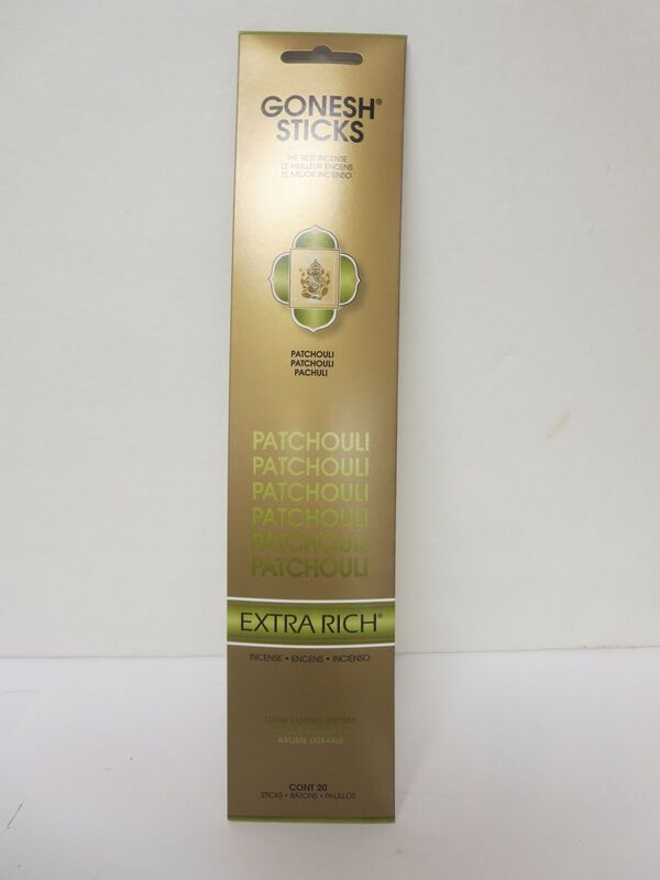 Incienso Gonesh Patchouli - Pack De 12 image number null