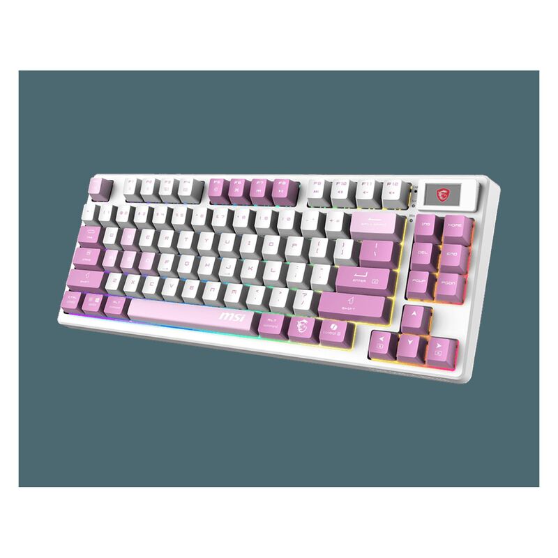 Teclado Gamer Msi Forge Gk600 Tkl Inal&aacute;mbrico image number null