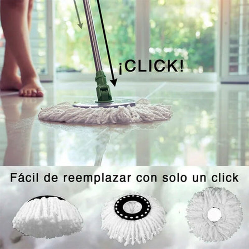 Repuestos Brandtrendy 3 Mops de microfibra para... image number null