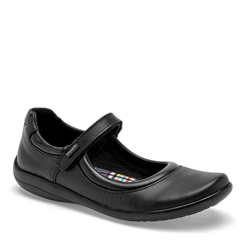 Coqueta Zapato Escolar De Piel Para Beb&eacute; Negro ... image number null