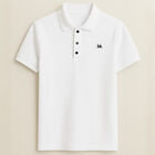 Playera Polo de Algod&oacute;n Manga Corta Casual para Hombre Bark