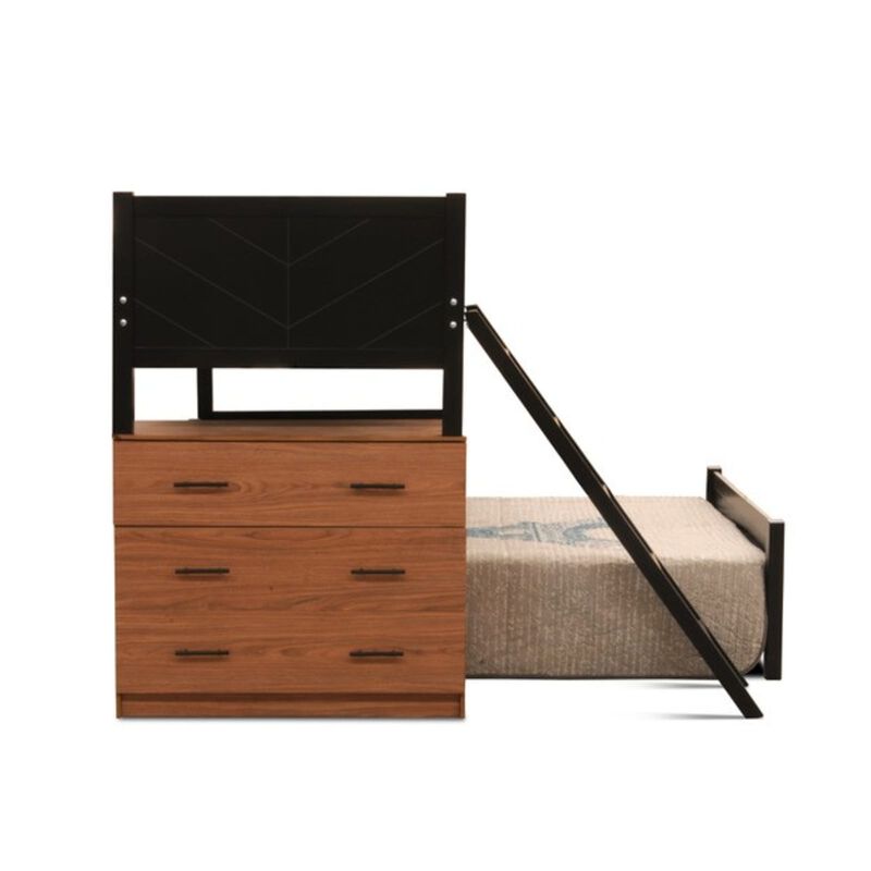 Litera Matrimonial Individual Quebec + Mueble C... image number null